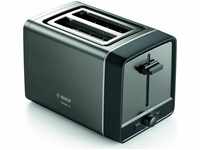 Bosch Toaster DesignLine TAT5P425DE, 2 Scheiben, 970 Watt, grey crystal