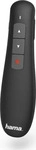 Hama Presenter X-Pointer 00139915, schwarz, mit rotem Laserpointer, USB, bis 12 m