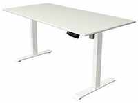 Kerkmann Schreibtisch Move 1, weiß / weiß, elektrisch höhenverstellbar, 160 x