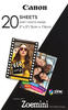 Canon Fotopapier ZP-2030 ZINK Photo Paper 5 x 7,6cm, für Zoemini Drucker, 290g/qm,