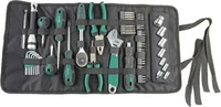 Br&uuml;derMannesmann Werkzeugtasche M21170, 65-teilig, aus Nylon, Rolltasche