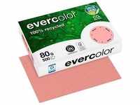 Clairefontaine Kopierpapier Evercolor, 2100005033, A4, Recycling, 80g/qm, rosa,...
