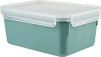 Emsa Frischhaltedose Clip&Close N10130, aus Kunststoff, 2,2 Liter, petrol, luftdicht