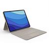 Logitech Tablet-Hülle Combo Touch, 920-010216, für iPad Pro 12,9 6.Gen 2022, Sand,