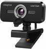 Creative Webcam Live! Cam Sync 1080p V2, mit Dual-Mikrofon, Full HD, schwarz