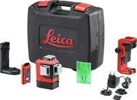 Leica Kreuzlinienlaser 912971 Lino L6G, 3 x 360&deg;, Set, gr&uuml;ner Laser,