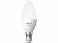 Philips LED-Lampe Hue White Bluetooth E14, warmweiß, 5,5W (40W), smart, ZigBee