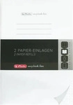 Herlitz Notizbuch Refill my.book flex, 50034147, Softcover, Papiereinlage, 2 x 40