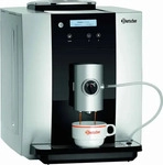 Bartscher Kaffeevollautomat Easy Black 250, silber, mit Milchsystem, 1,8 Liter,...