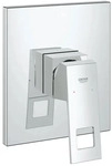 GROHE Duscharmatur Eurocube, 19898000, verchromt, mit Einhebelmischer, aus Messing,