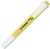 Stabilo Textmarker swing cool Pastel, 275/144-8, 1 - 4mm, pastell gelb