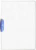 Durable Cliphefter 2260-06 Swingclip, A4, für 30 Blatt, transparent, Clip blau