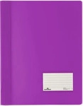 Durable Schnellhefter 2680-12 Duralux, lila, A4 &Uuml;berbreite, aus PVC, Vorderdeckel