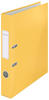 Leitz Ordner 1062-00-19, Cosy Soft-Touch, A4, laminierter Karton, 5,2cm, gelb