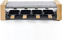 H.Koenig Raclette-Grill WOD8, f&uuml;r 8 Personen, 1200 Watt, mit Natursteinplatte