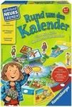 Ravensburger Lernspiel 24984, Rund um den Kalender, ab 4 Jahre, 2-4 Spieler,