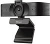 Trust Webcam Teza, 24280, mit Mikrofon, 4K Ultra HD, schwarz