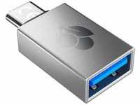 Cherry USB-Adapter 61710036 für USB-C Anschluss, USB-C Stecker / USB-A Buchse, USB
