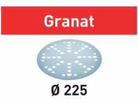 Festool Schleifpapier Granat STF D225/128P120 GR25, K120, 225mmØ, 25
