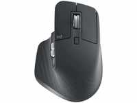 Logitech Maus MX Master 3S Wireless Mouse, 7 Tasten, 8000 dpi, bis zu 3 Geräte,