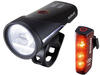 Sigma Fahrradlicht Aura 100 USB + Blaze Link, Front-/ Rücklicht Set, LED, 100 Lux,