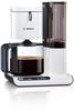 Bosch Kaffeemaschine Styline, TKA8011, bis 15 Tassen, 1,25 Liter, weiß, mit