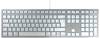 CHERRY Tastatur KC 6000 Slim JK-1620DE-1, silber / weiß, für MAC OS, USB-C