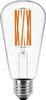 Blulaxa LED-Lampe Edison Filament E27, warmweiß, Energieklasse A, 3,8 Watt...