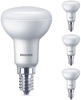 Philips LED-Lampe Reflektor R50 E14, warmweiß, 6 Watt (50W)