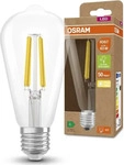 OSRAM LED-Lampe Edison Filament, E27, 3,8W ersetzt 40W, warmwei&szlig;, Energieklasse A