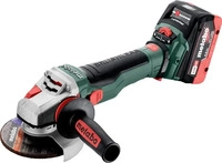 Metabo Winkelschleifer WVB 18 LTX BL 15-125 Quick, 125mm, 18V/5,5Ah, mit 2...