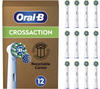 Oral-B Aufsteckbürsten Pro CrossAction FFU, weiß, 12 Stück, Grundpreis: &euro;
