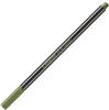 Stabilo Filzstifte Pen metallic 68/843, Strichbreite 1mm, metallic-hellgrün, 1