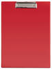 Maul Klemmbrett 2335225, A4, Kunststoffbezug, rot