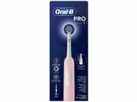 Oral-B Elektrische-Zahnbürste Pro Series 1, pink, Cross Action, 3 Putzmodi, mit 1