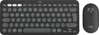 Logitech Tastatur Pebble 2 Combo, 920-012203, mit Funkmaus, mit USB / Bluetooth,