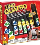 Mattel Brettspiel HPF82, Uno Quatro, ab 7 Jahre, 2-4 Spieler