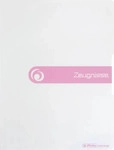 Herlitz Zeugnismappe 11208386, easy orga to go, A4, Sichtbuch, wei&szlig;-rosa, mit 20