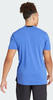 Adidas IS3816-0002, Adidas Designed for Training Workout T-Shirt Semi Lucid Blue