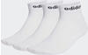 Adidas HT3451-0006, Adidas Think Linear Ankle Socken, 3 Paar White / Black
