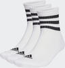 Adidas HT3456-0008, Adidas 3-Streifen Cushioned Sportswear Mid-Cut Socken, 3 Paar