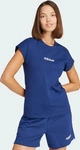 Adidas JG8658-0003, Adidas Essentials Linear Cotton T-Shirt Dark Blue / White...