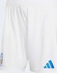 Adidas IQ0494-0001, Adidas Italien 24 Heimshorts White M&auml;nner