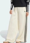 Adidas KD2542-0003, Adidas Adicolor Satin Wide Leg Trainingshose Cream White / Black