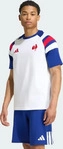 Adidas KF8886-0005, Adidas Frankreich Rugby Travel T-Shirt White M&auml;nner