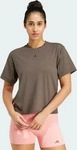 Adidas IW3158-0005, Adidas PrimeLift Back-Cutout 3-Stripes T-Shirt Shadow Olive