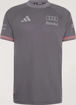 Adidas KE9091-0005, Adidas AUDI REVOLUT F1 TEAM DRIVER AUTHENTIC JERSEY Grey Strata /