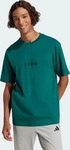 Adidas JE8997-0002, Adidas Essentials Linear Single Jersey T-Shirt Collegiate Green /