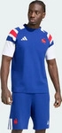 Adidas KF8885-0004, Adidas Frankreich Rugby Travel T-Shirt Mystery Ink M&auml;nner
