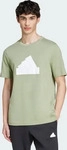 Adidas IY7716-0010, Adidas Future Icons Badge of Sport T-Shirt Tent Green M&auml;nner